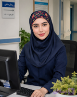 مقنعه شاهدخت لبه گرد