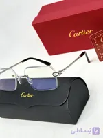 عینک (دورچی ) برند Cartier کارتیر دسته فلز فریم لس کوالیتی A++