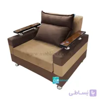مبل تختخواب شو تک نفره مدل رویال