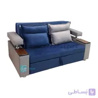 مبل تختخواب شو باکس دار دونفره اکسان