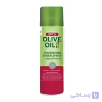 اسپری درخشان کننده مو او آر اس ORS مدل olive oil حجم 472 میل