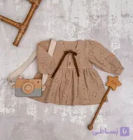 پیراهن کودک موسلین دخترانه و کودکانه مدل(موسلین)