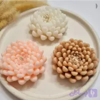 شمع طرح گل