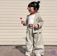 کت و شلوار  دخترانه دو تیکه  سدری (۱سال الی ۱۰سال)