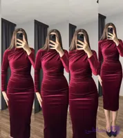 پیراهن مخمل مجلسی ‘secret