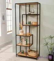 استند چوب و فلزی لاین a186