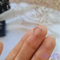 پرسینگ حلقه ای استیل بینی