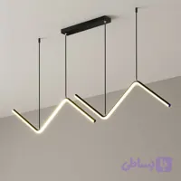 لوستر آویز مدرن مدل هفت و هشت کد ۱۰۵