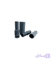 بکس تکی فشار قوی 1/2 درایو بلند مشکی کروم مولیبدن سایز 8 تا 27 میلیمتر سلپرو Selpro