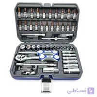 آچار بکس مجموعه 53 عددی باس