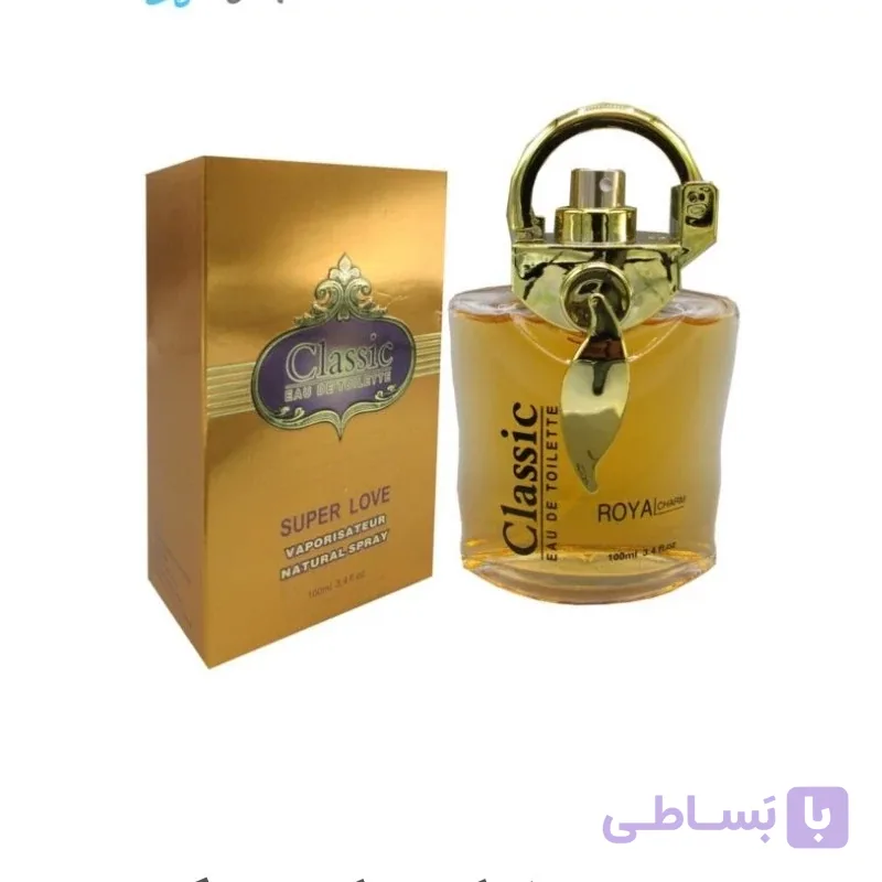 ادکلن کلاسیک (سوپر لاو) زنانه حجم 100 میل با رایحه ی بسیار قوی