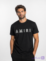 تیشرت چاپی AMIRI مدل استریت‌ویر - رنگ مشکی - طرح گرافیکی خاص