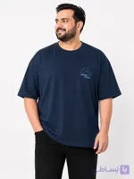 تیشرت ساده سایز بزرگ مردانه 4XL و 5XL پنبه‌ای 🔥 گرم بالا، خنک و راحت (۴ رنگ)