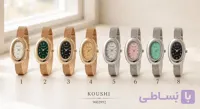 ساعت زنانه بند حصیری مارک koushi 9003216