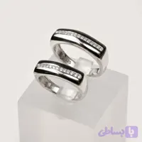 ست حلقه نقره ایتالیایی کد 21578