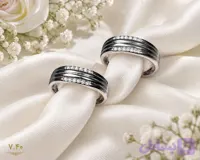 ست حلقه نقره ایتالیایی کد 21577