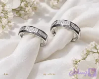 ست حلقه نقره ایتالیایی کد 21571