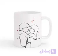 ماگ طرح زوج عاشقانه 011