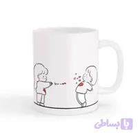 ماگ طرح زوج عاشقانه 05