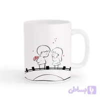 ماگ طرح زوج عاشقانه 08