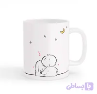 ماگ طرح زوج عاشقانه 07