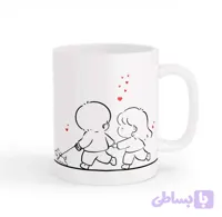 ماگ طرح زوج عاشقانه 013