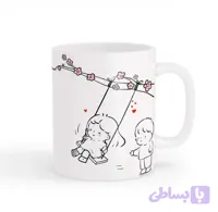 ماگ طرح زوج عاشقانه 017