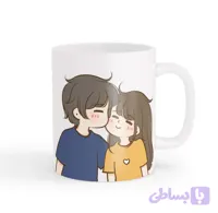 ماگ طرح زوج عاشقانه 06