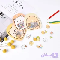 پک استیکر شفاف برش خورده جوجو 🦔🐣
