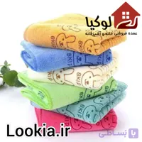 دستمال آشپزخانه خرگوش 12 عددی 40 سانتی حوله دستی تنظیف میکروفایبر نانو جادویی نظافت کارواش خرگوشی لوکیا