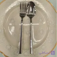 قاشق چنگال غذا خوری استیل 12 تایی آهنربا نگیر