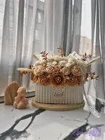 باکس گل کرکره ای جاودان سفید کرم