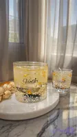 جاوارمر دوجداره ژله ای ورق طلا