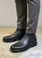 نیم بوت مردانه چرم طبیعی مارال