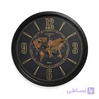 ساعت دیواری سیتیزن مدل نقش جهان S700