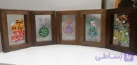 قاب مذهبی شیشه ای اللهم بارک _یازهرا