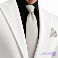 ست کراوات و پوشت ( دستمال جیب ) مردانه کد031
