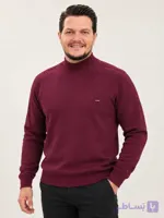 پلیور یقه پنج سانت مردانه سبز سلانیک