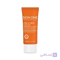 فلویید صورت مرطوب کننده اسکین وان مدل 20% ویتامین سی حجم 30 میلی لیتر