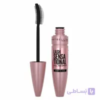 ریمل لش سنسشیال Very Black میبلین