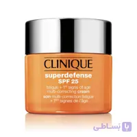 کرم ضد پیری و ترمیم کننده و محافظت کلینیک Superdefense SPF 25