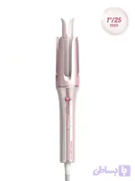 دستگاه فر کننده مو کرلی شیگلم بیبی پینک 25mm Cupid’s Charm One-Touch Instant Curler