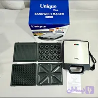 ساندویچ ساز چهار کاره یونیک -قدرت ۳۰۰۰wوات مدل ۲۰۸۰mn