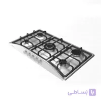 گاز رومیزی استیل ۵ شعله آگنر | طراحی حرفه‌ای و کیفیت بالا