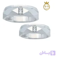 حلقه ست نقره زیبا و سبک 899