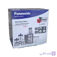 آبمیوه گیری ۴ کاره پاناسونیک سری kj_8900 ( پایه گلوگاه استیل)