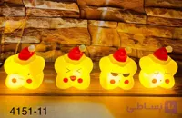 ستاره طرح ایموجی سیلیکونی ال ای دی دار