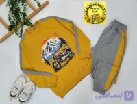 بلوز شلوار پسرانه طرح موتور کوهستان(10 تا 16 سال)