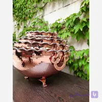 کاسه آجیل خوری قطر 23/5سه پایه گوشواره دار