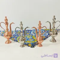 گلاب پاش تمام مسی متوسط زنجان طرح دار و نانو شده دست ساز